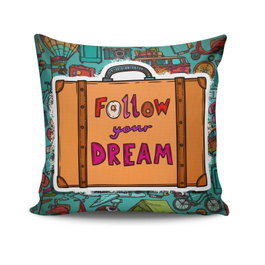 Aberto Design Cojín NKRLNT-082 Multicolor